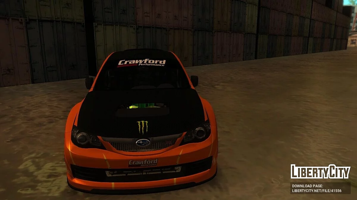 Subaru Impreza WRX STI Gymkhana N14 Shape / GTA San Andreas