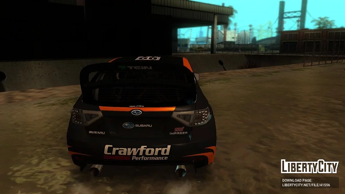 Subaru Impreza WRX STI Gymkhana N14 Shape / GTA San Andreas