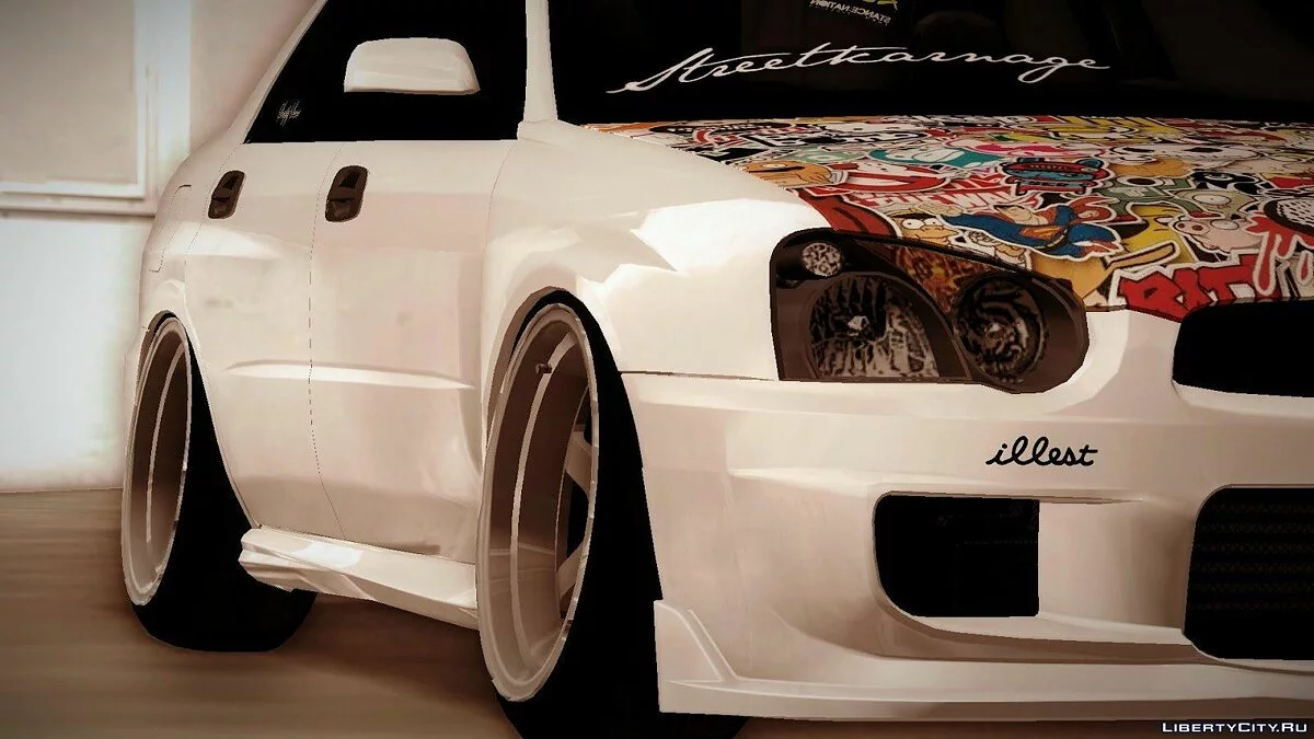 Subaru Impreza WRX STi Hellaflush / GTA San Andreas