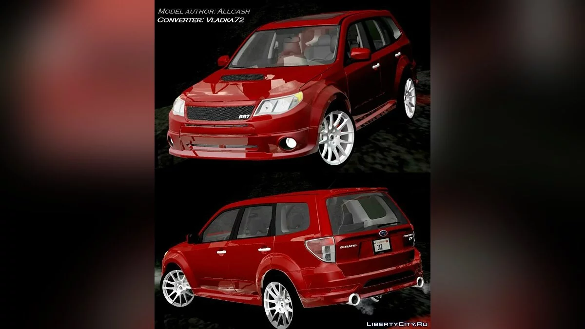Subaru Forester RRT Sport 2008 v2.0 / GTA San Andreas