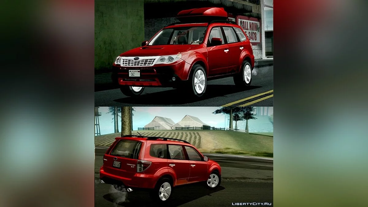 Subaru Forester XT 2008 v2.0 / GTA San Andreas