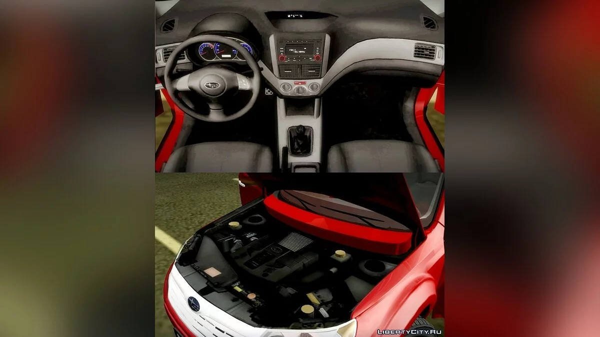 Subaru Forester XT 2008 v2.0 / GTA San Andreas