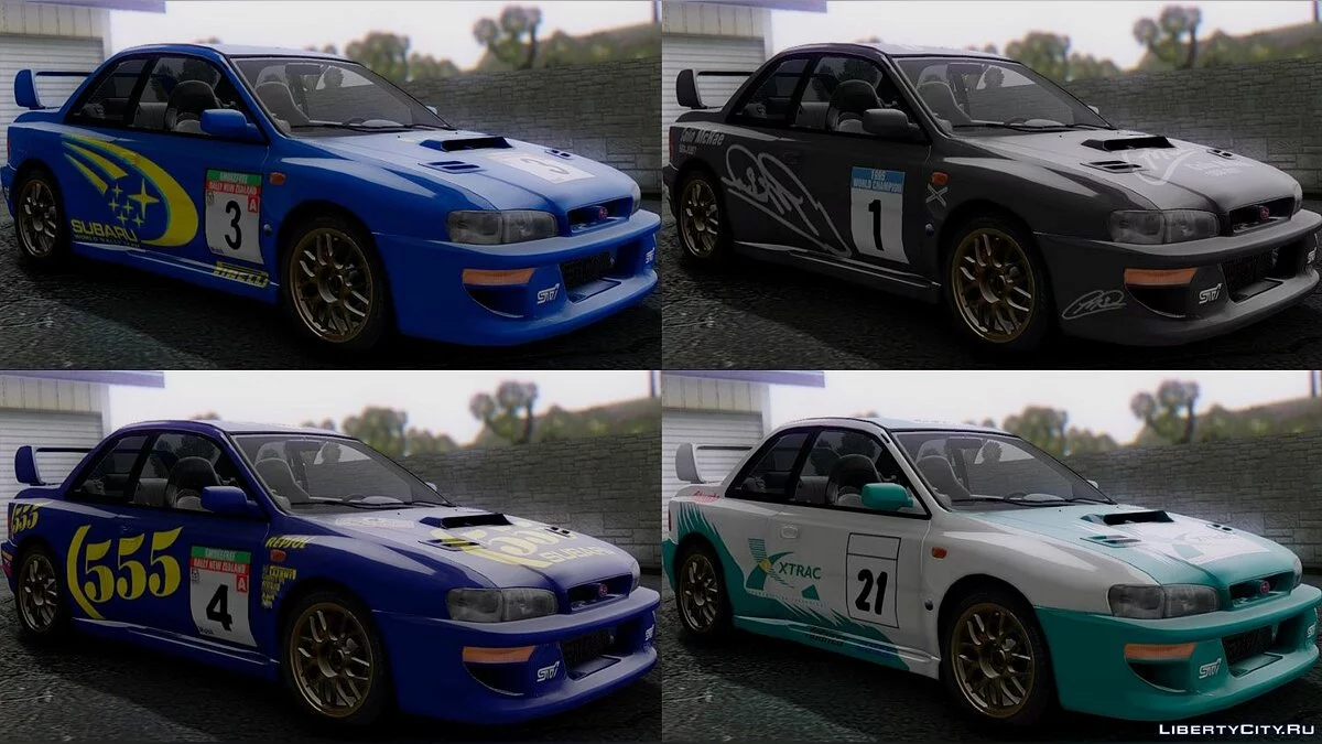 Subaru Impreza 22b STi / GTA San Andreas