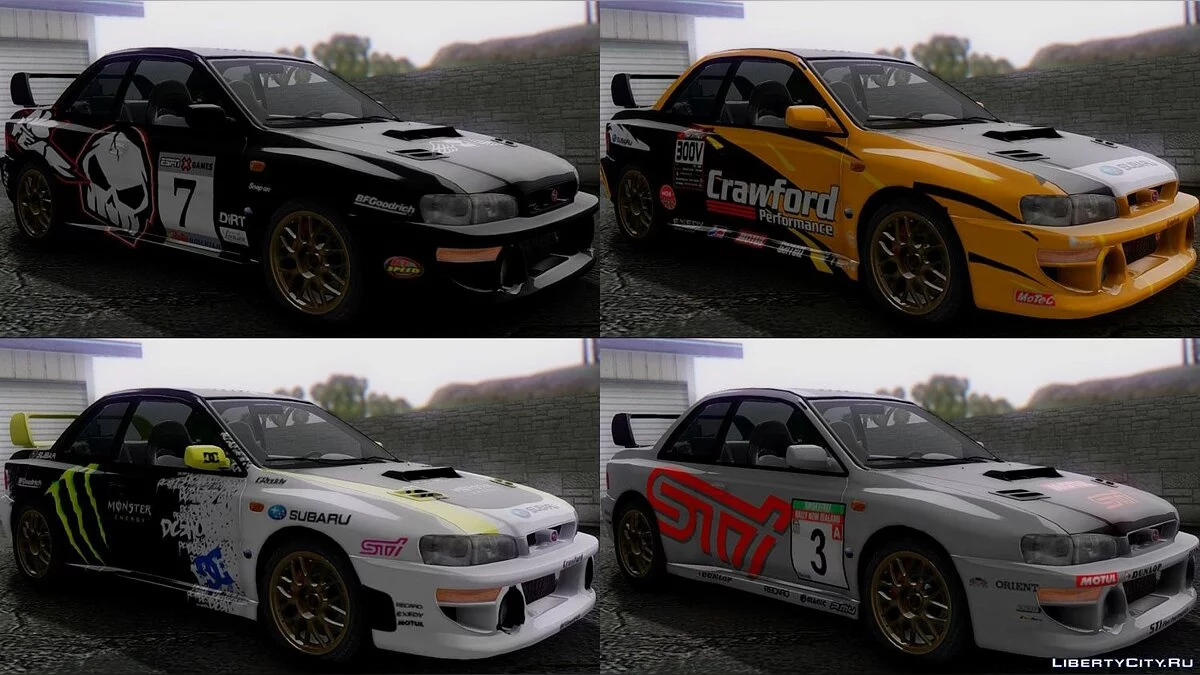 Subaru Impreza 22b STi / GTA San Andreas