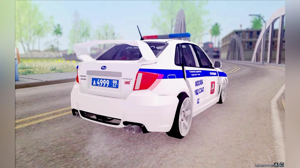 Subaru Impreza WRX STI Police / GTA San Andreas