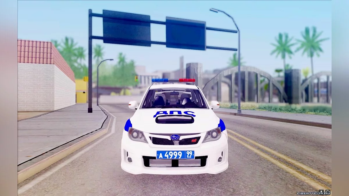 Subaru Impreza WRX STI Police / GTA San Andreas