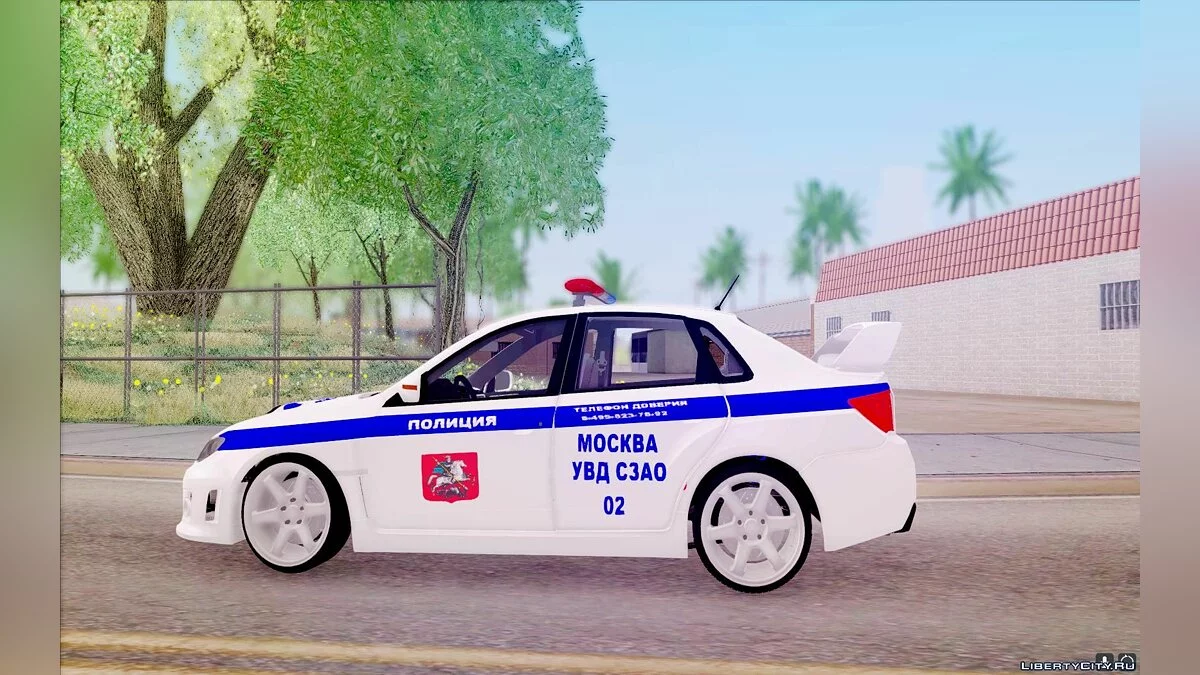Subaru Impreza WRX STI Police / GTA San Andreas