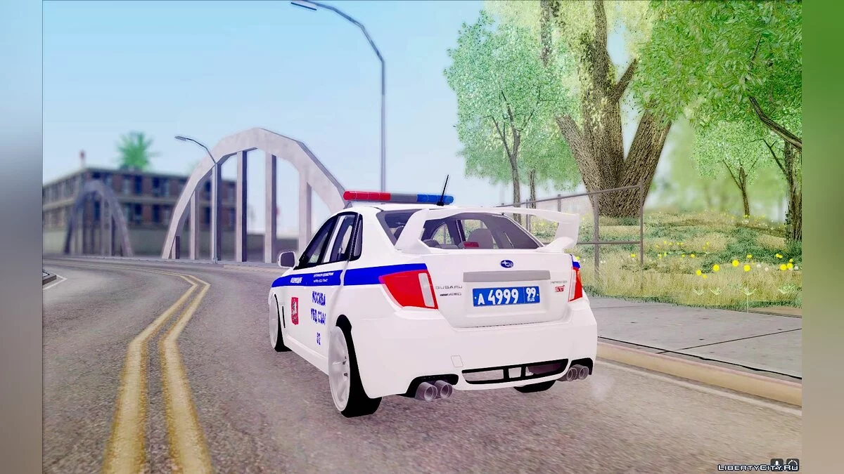Subaru Impreza WRX STI Police / GTA San Andreas