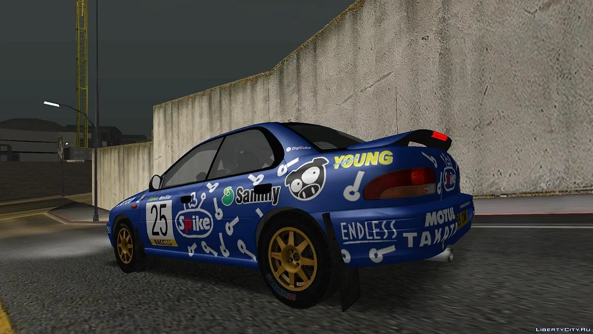 Subaru Impreza WRX STi 1995 / GTA San Andreas
