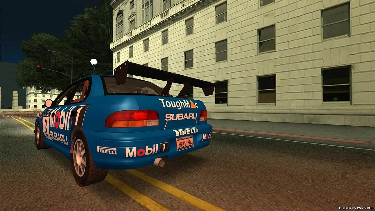 Subaru Impreza WRX STi 1995 / GTA San Andreas