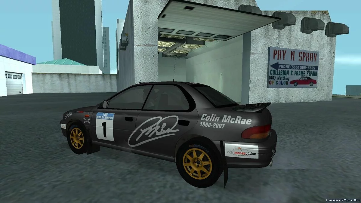 Subaru Impreza WRX STi 1995 / GTA San Andreas