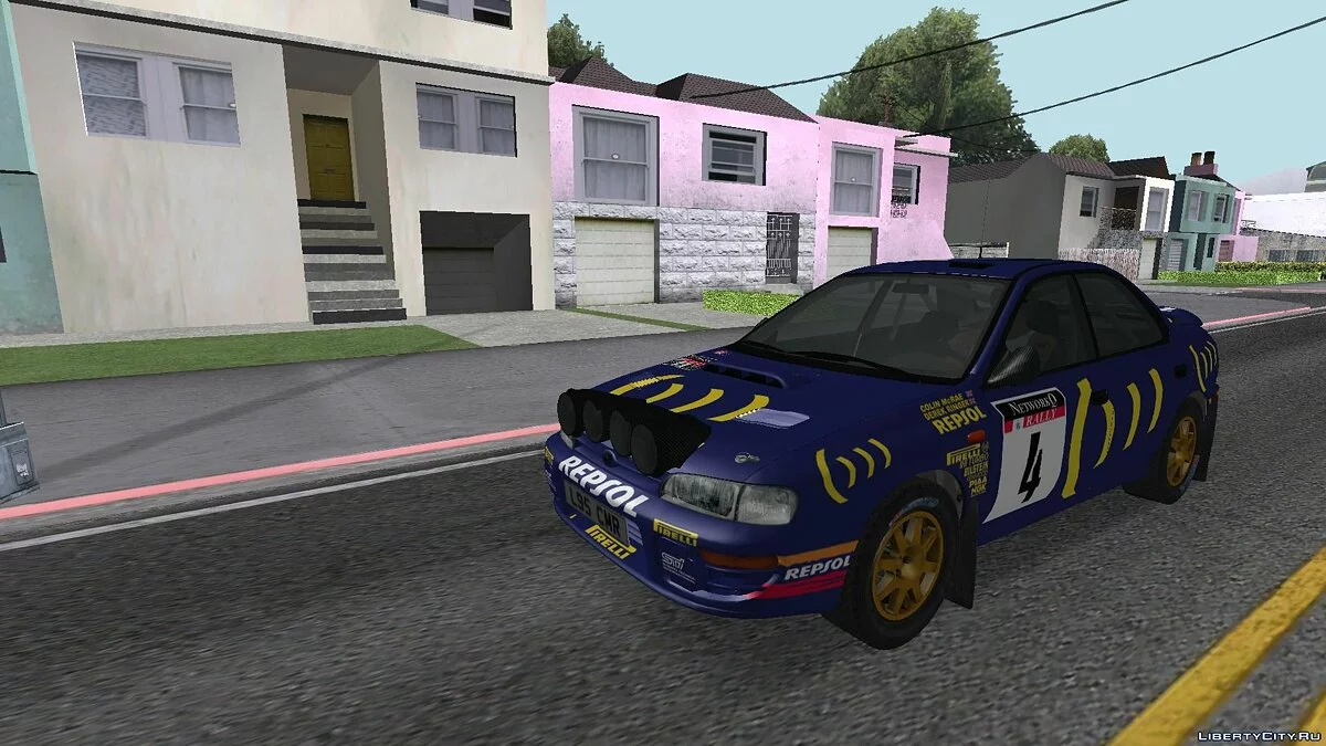 Subaru Impreza WRX STi 1995 / GTA San Andreas