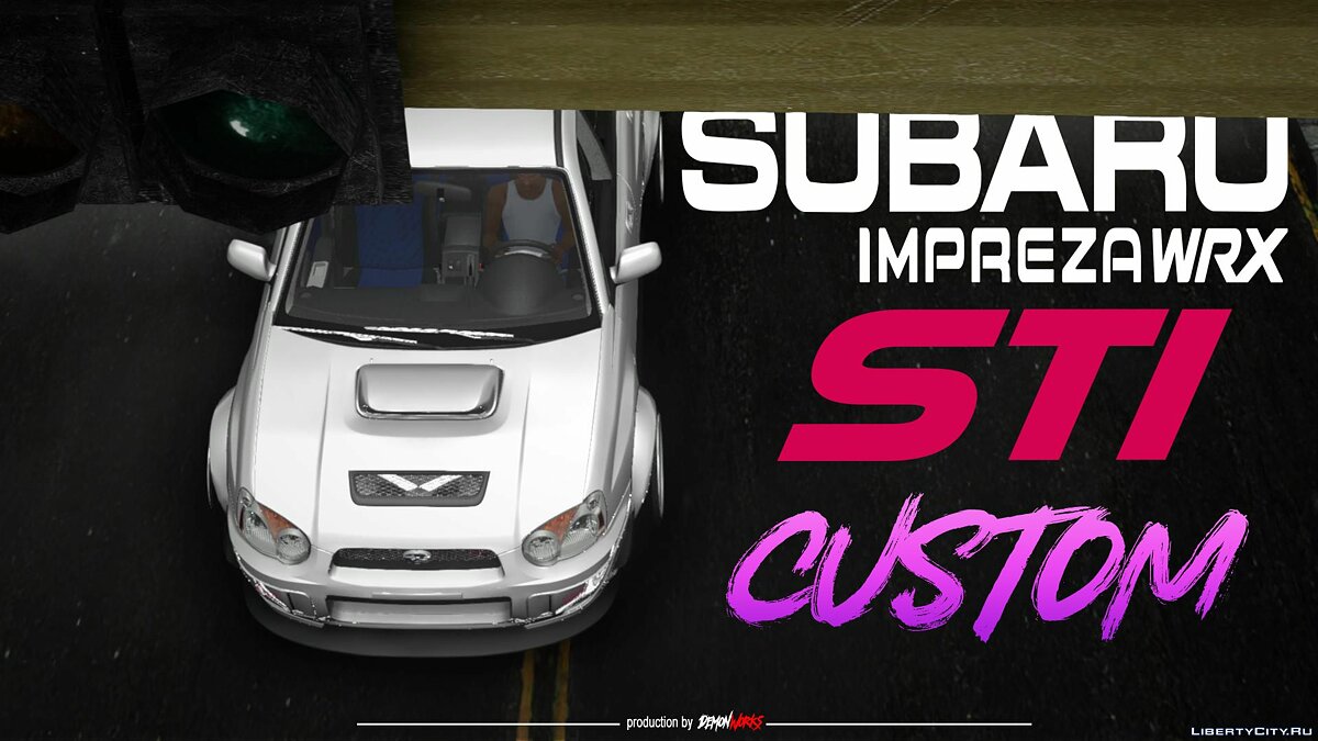 Скачать Subaru Impreza WRX STI Custom для GTA San Andreas