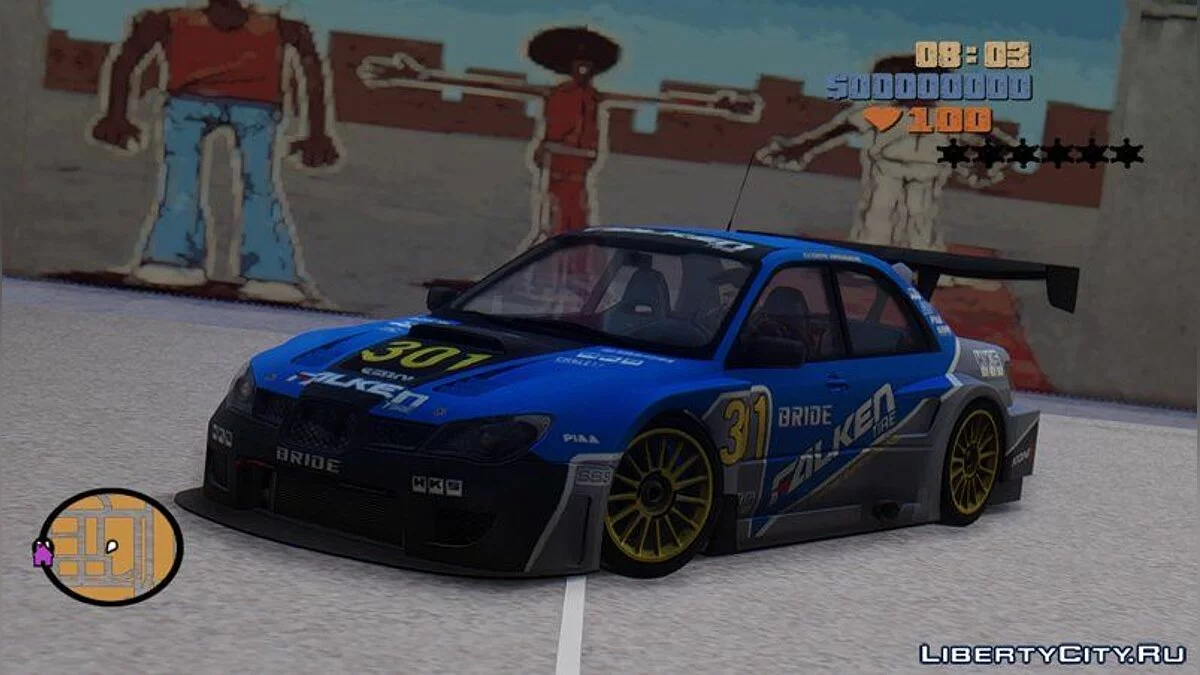 2006 Subaru Impreza WRX STI Time Attack / GTA San Andreas
