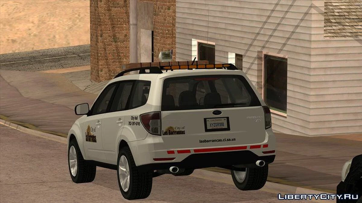 2011 Subaru Forester City of Las Barrancas / GTA San Andreas