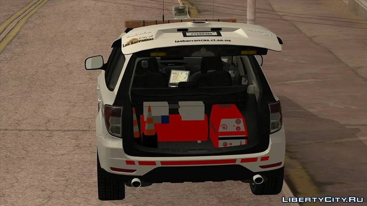 2011 Subaru Forester City of Las Barrancas / GTA San Andreas