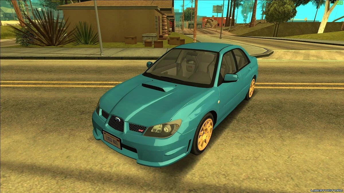 Subaru Impreza + обвесы / GTA San Andreas