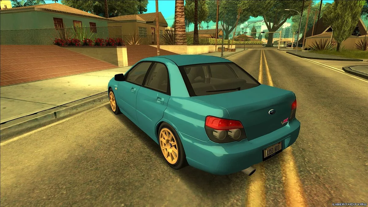 Subaru Impreza + обвесы / GTA San Andreas