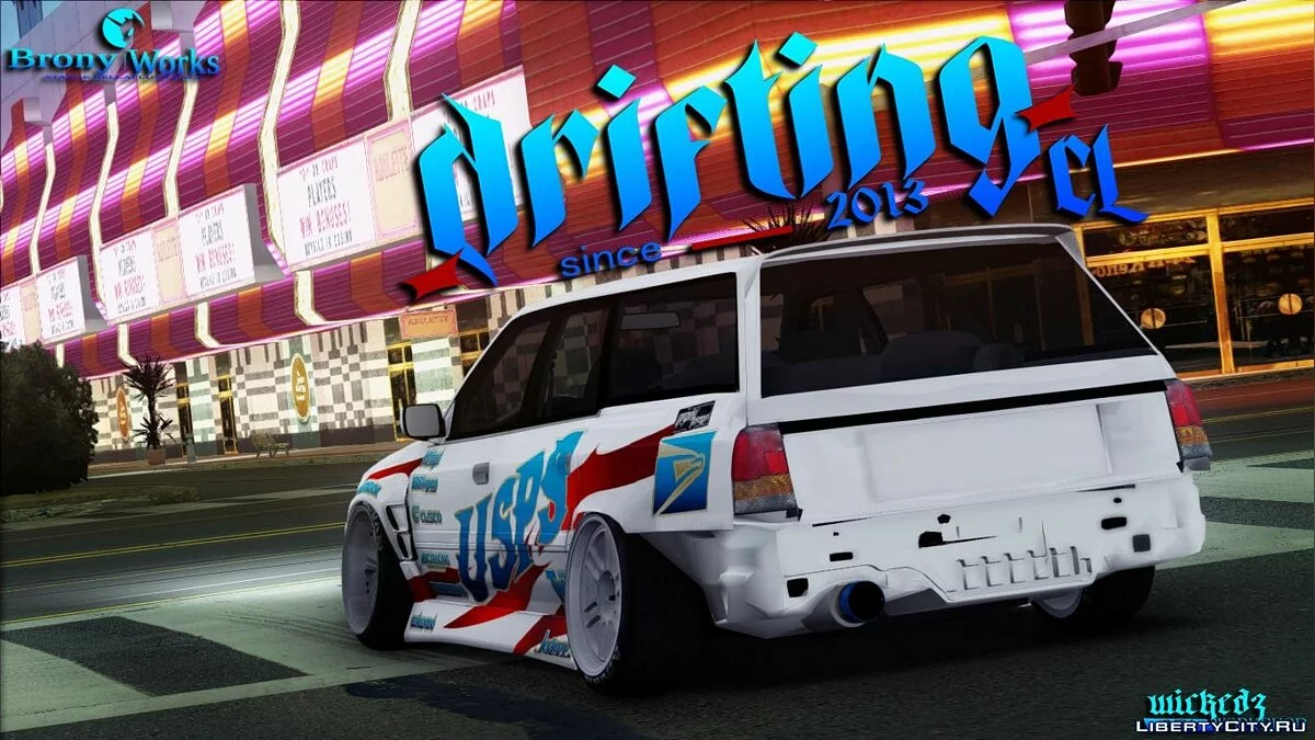 Subaru Legacy Wagon Drift / GTA San Andreas