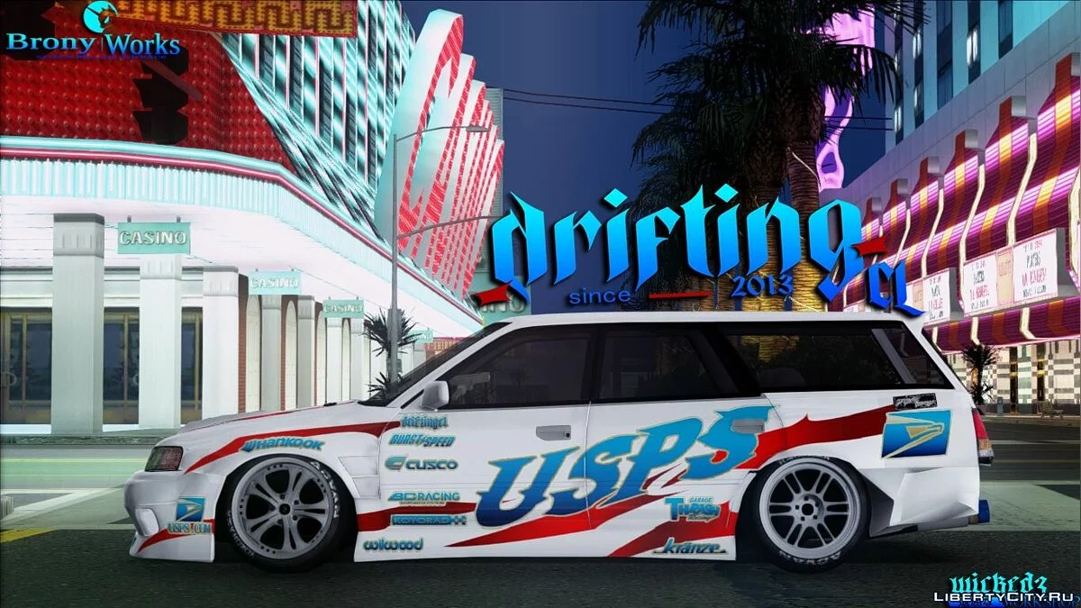 Subaru Legacy Wagon Drift / GTA San Andreas