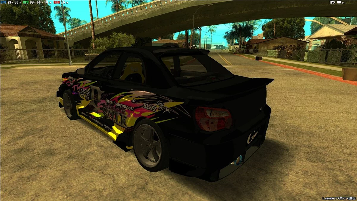 Subaru DriftingCL x Gripex Garage / GTA San Andreas