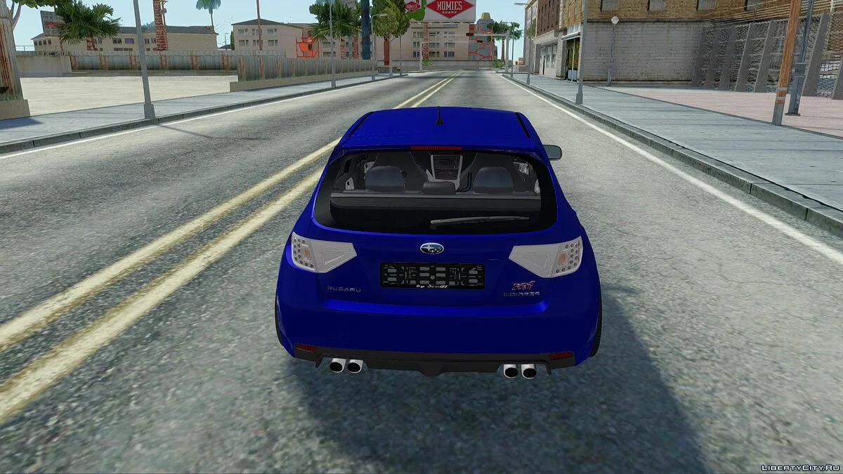 Subaru Impreza WRX STI 2008 / GTA San Andreas