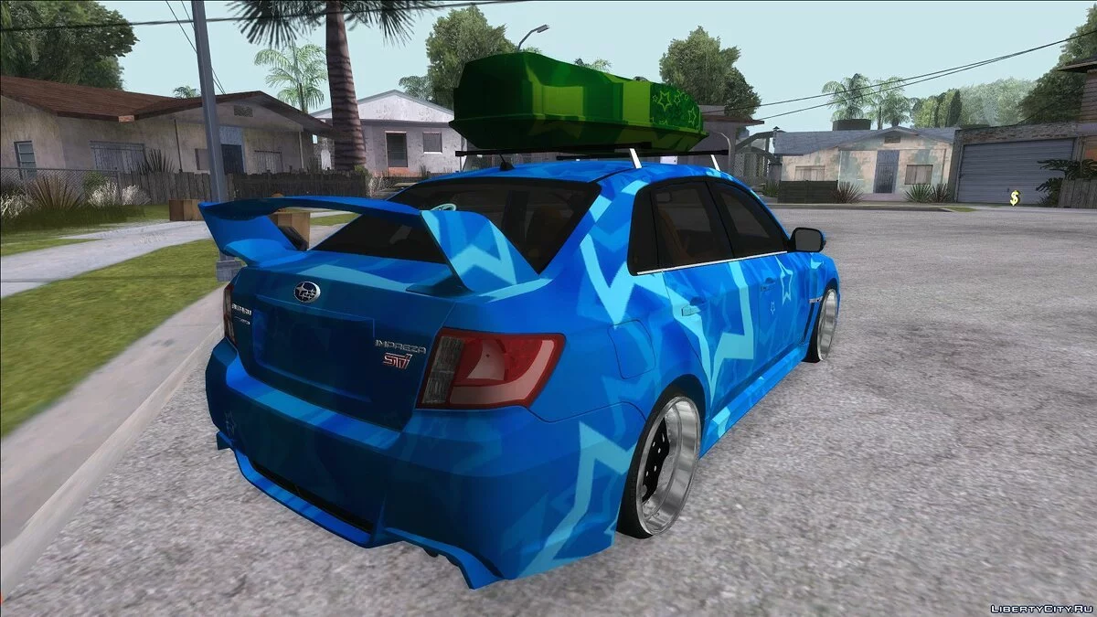 Subaru Impreza Blue Star / GTA San Andreas