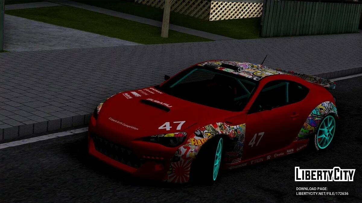 Subaru BRZ Rocket Bunny / GTA San Andreas