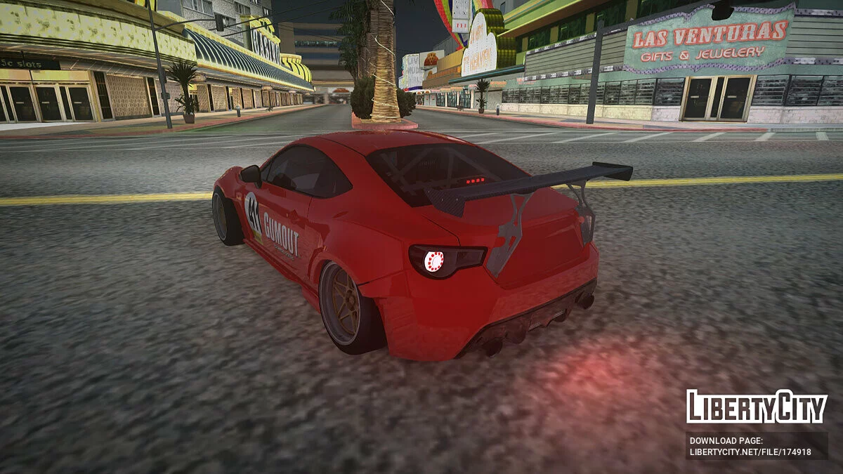 Subaru BRZ Rocket Bunny / GTA San Andreas