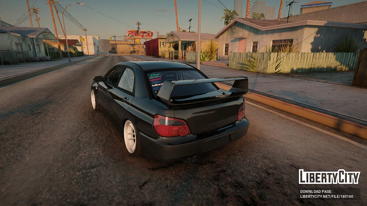 Subaru Impreza Hellaflush 2004 / GTA San Andreas
