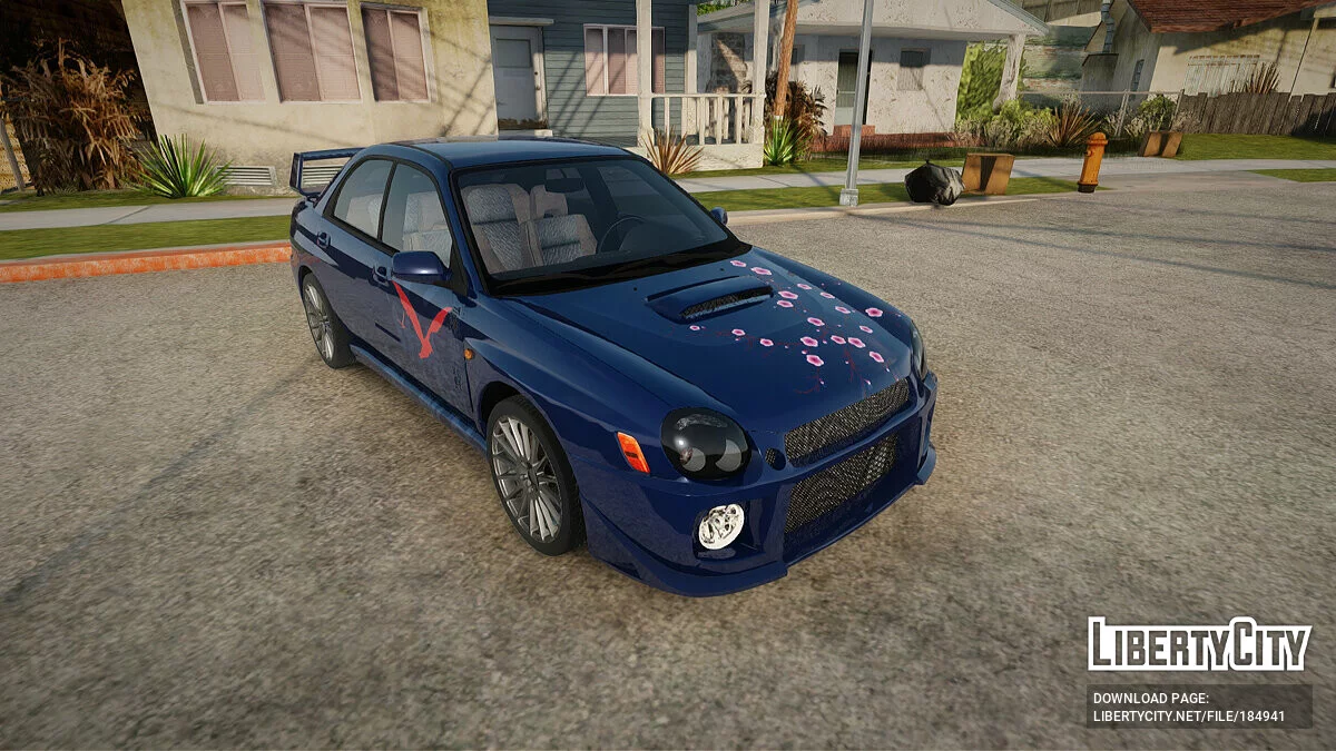 Subaru Impreza WRX 2001 / GTA San Andreas