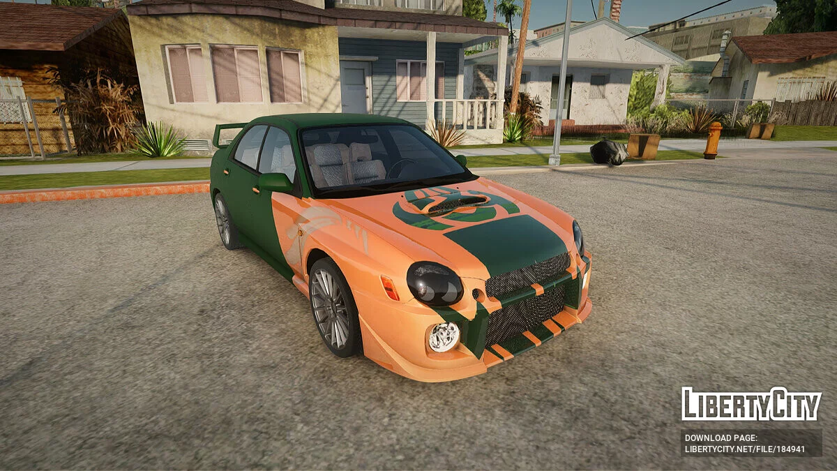 Subaru Impreza WRX 2001 / GTA San Andreas
