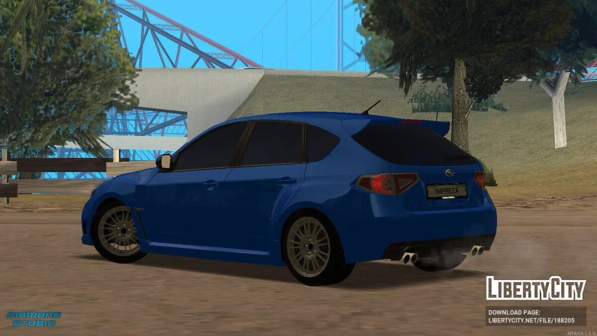 Subaru Impreza WRX STI + CCD / GTA San Andreas
