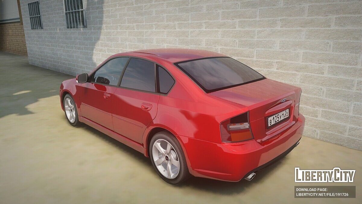 Скачать Subaru Legacy 2005 для GTA San Andreas