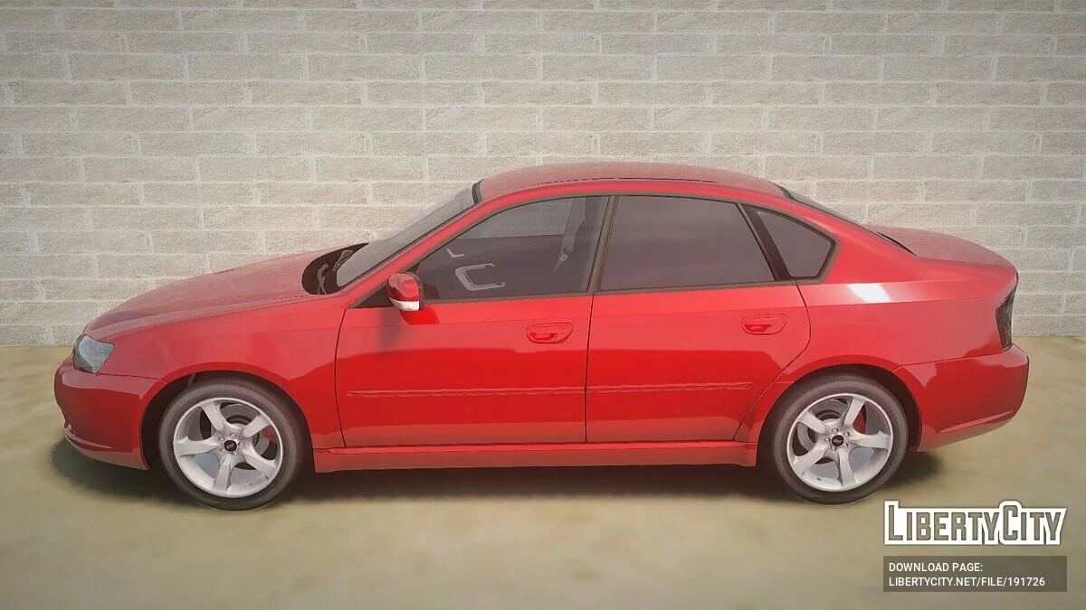 Subaru Legacy 2005 / GTA San Andreas