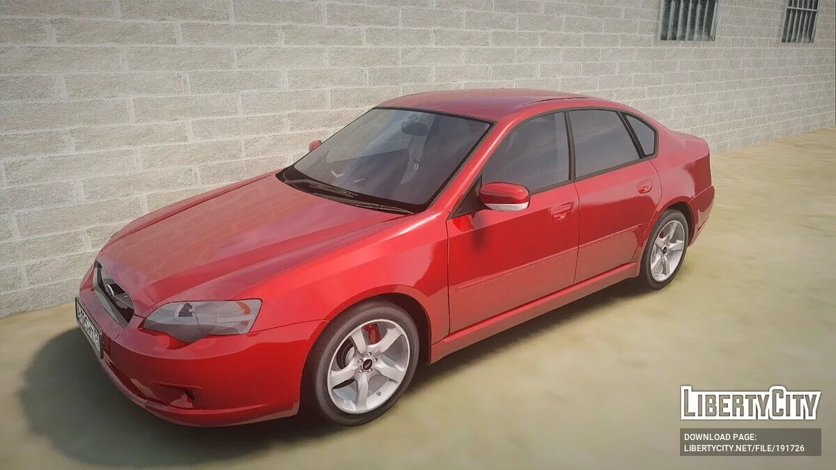 Subaru Legacy 2005 / GTA San Andreas