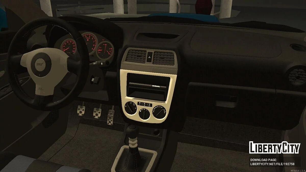 Subaru Impreza WRX STI + CCD / GTA San Andreas
