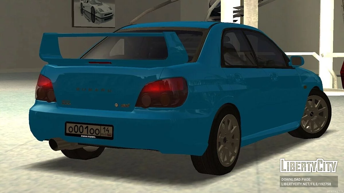 Subaru Impreza WRX STI + CCD / GTA San Andreas