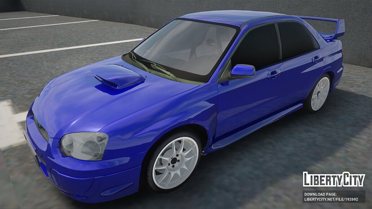 Скачать Subaru Impreza WRX STI Для GTA San Andreas