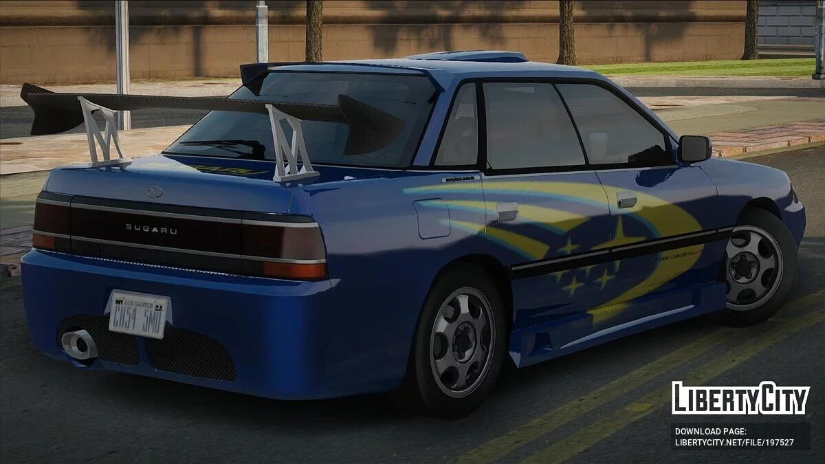 Subaru Legacy 2.0 RS (BC) 1989 [Тюнинг] / GTA San Andreas