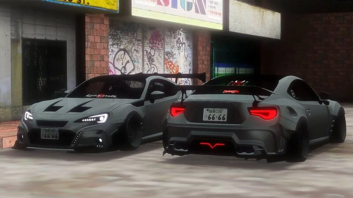 Subaru BRZ TS (Две версии) / GTA San Andreas