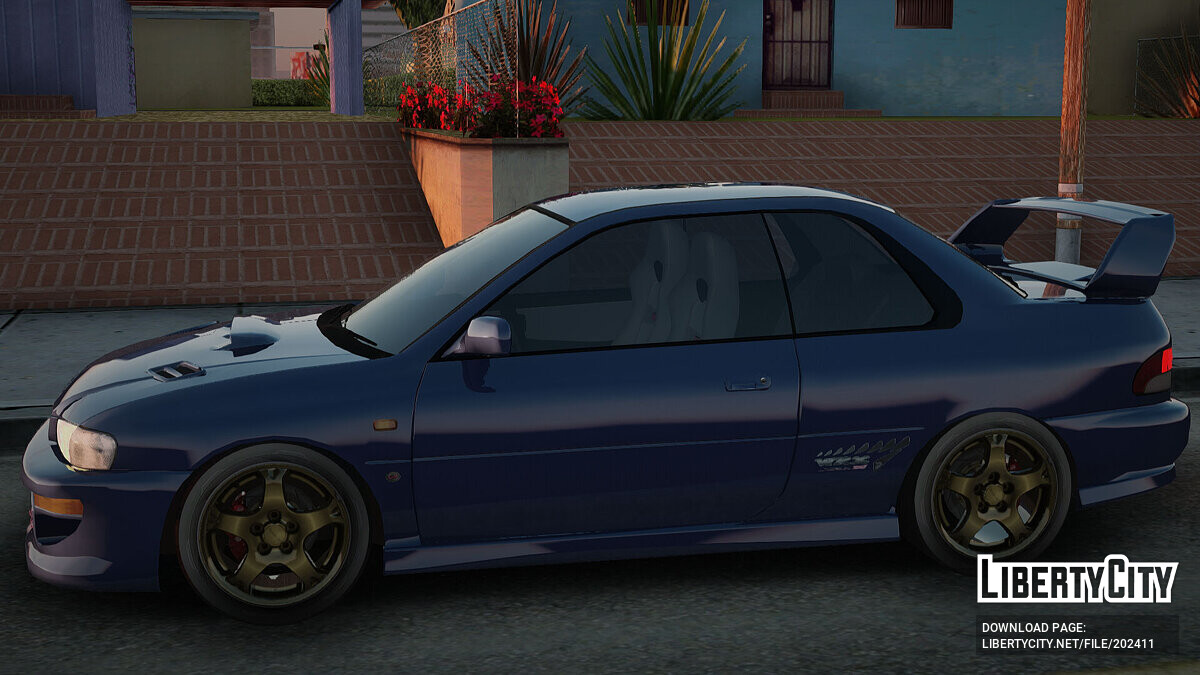 Скачать Subaru Impreza WRX GC8 InitialD для GTA San Andreas