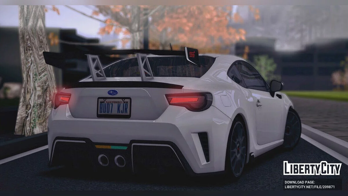 Subaru BRZ STI Concept 2016 / GTA San Andreas