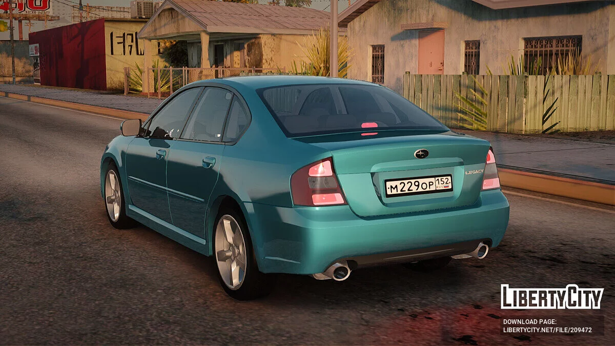 Subaru Legacy / GTA San Andreas