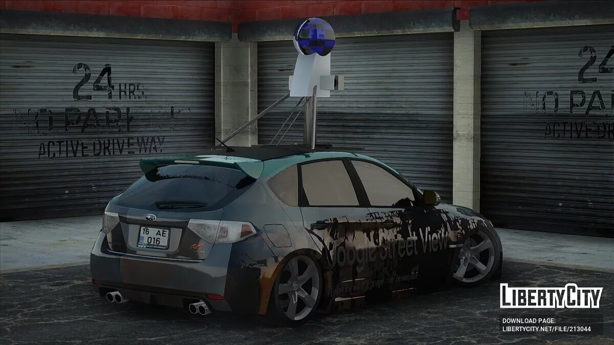 Subaru Impreza Google Street View Car / GTA San Andreas