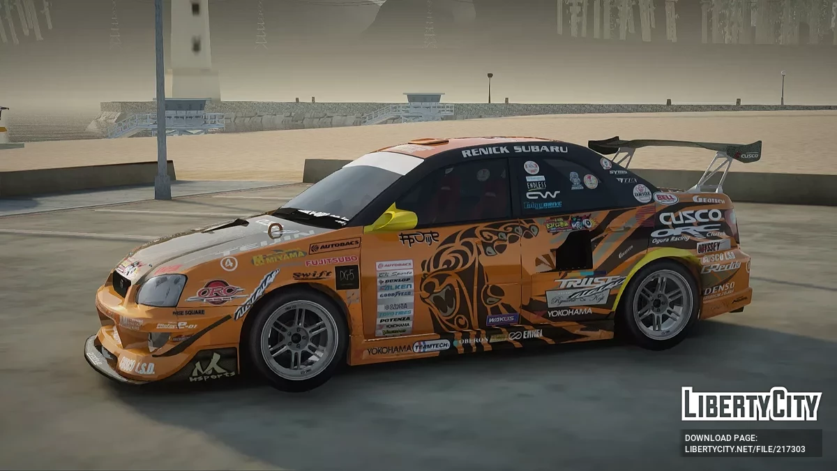 Subaru Impreza WRX STi GDB / GTA San Andreas