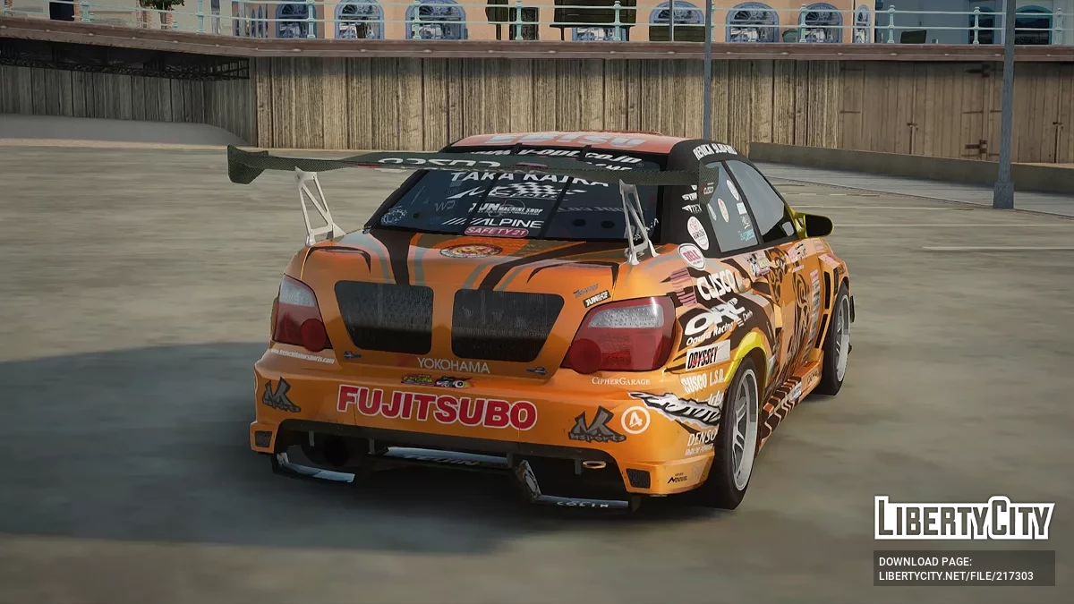 Subaru Impreza WRX STi GDB / GTA San Andreas
