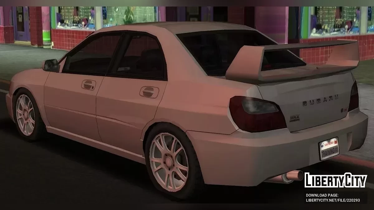 Subaru Impreza WRX STi 2001 / GTA San Andreas