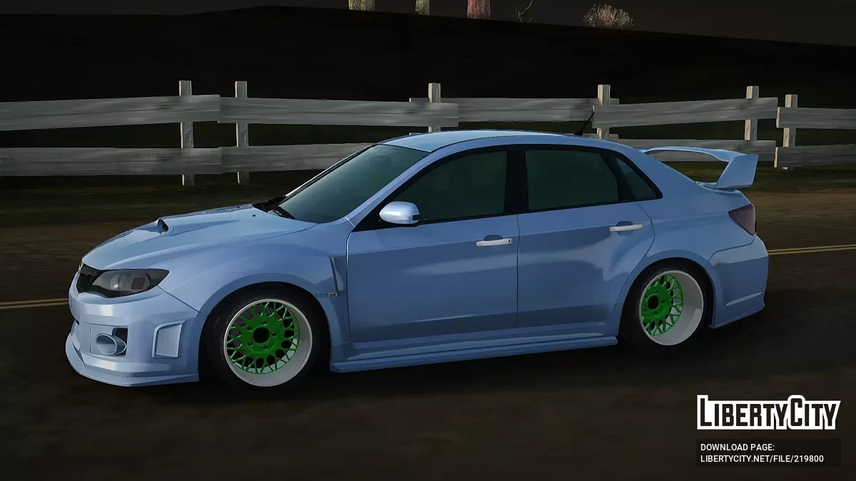 Subaru Impreza WRX STi 2011 / GTA San Andreas