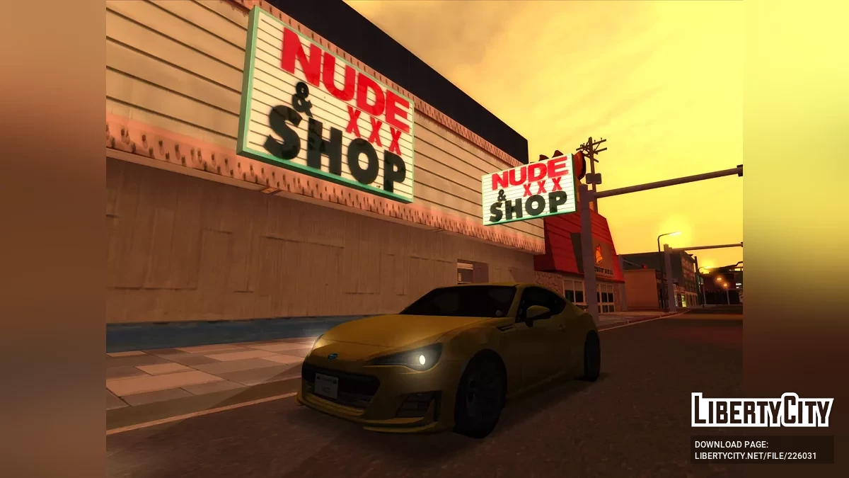 Subaru BRZ 2017 / GTA San Andreas